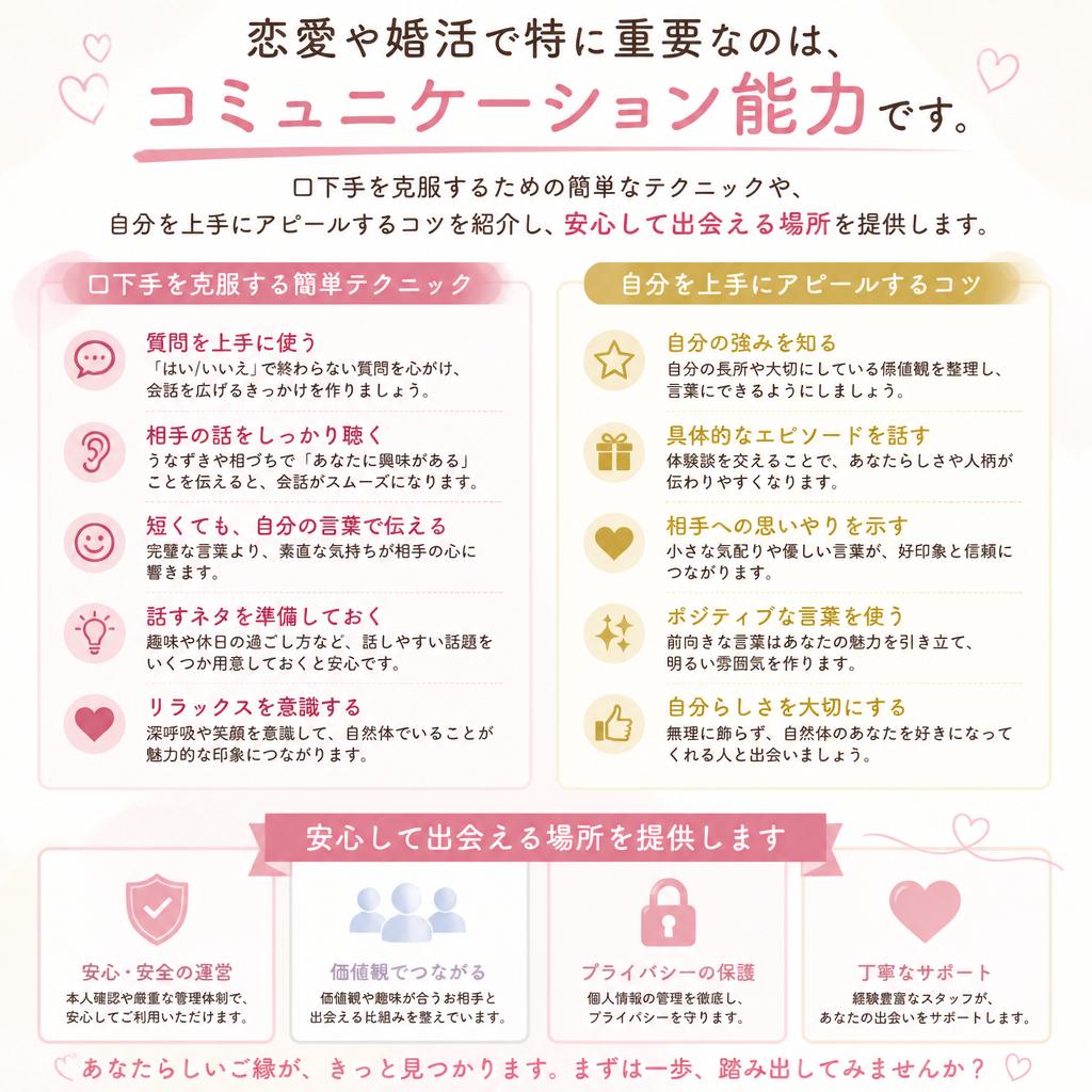 4. 口下手克服のためのコミュニケーション術