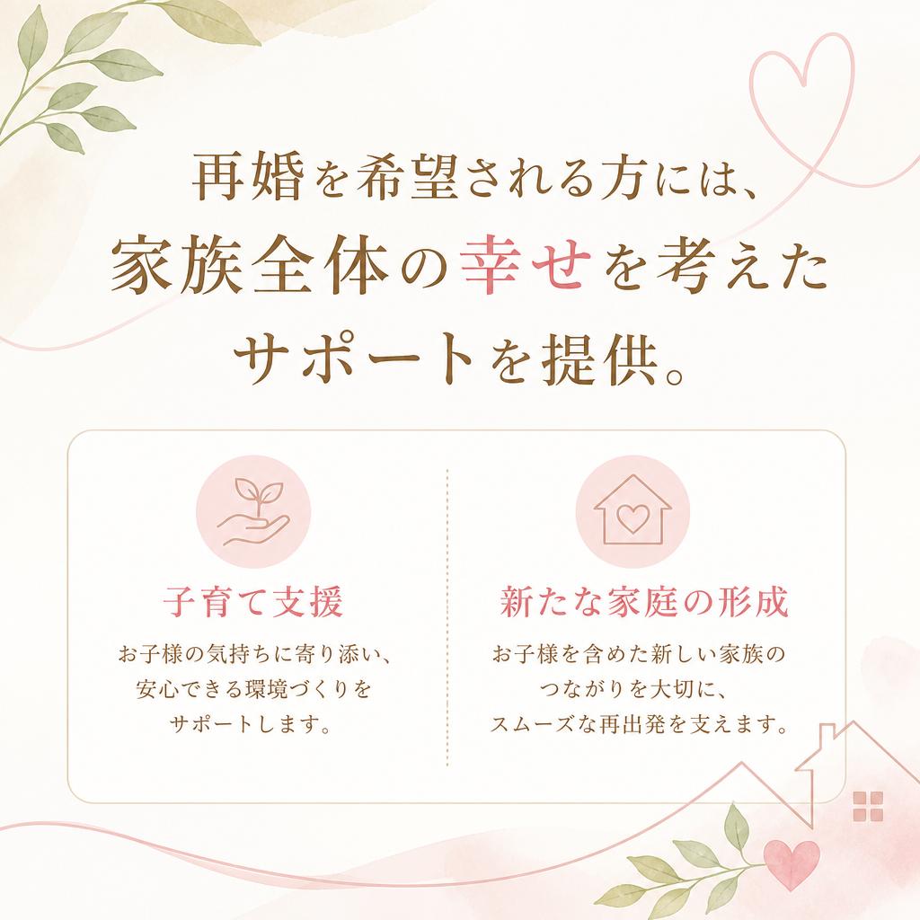 幸せな家庭作りのサポート