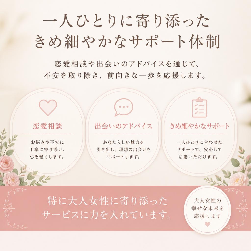 安心のサポート体制