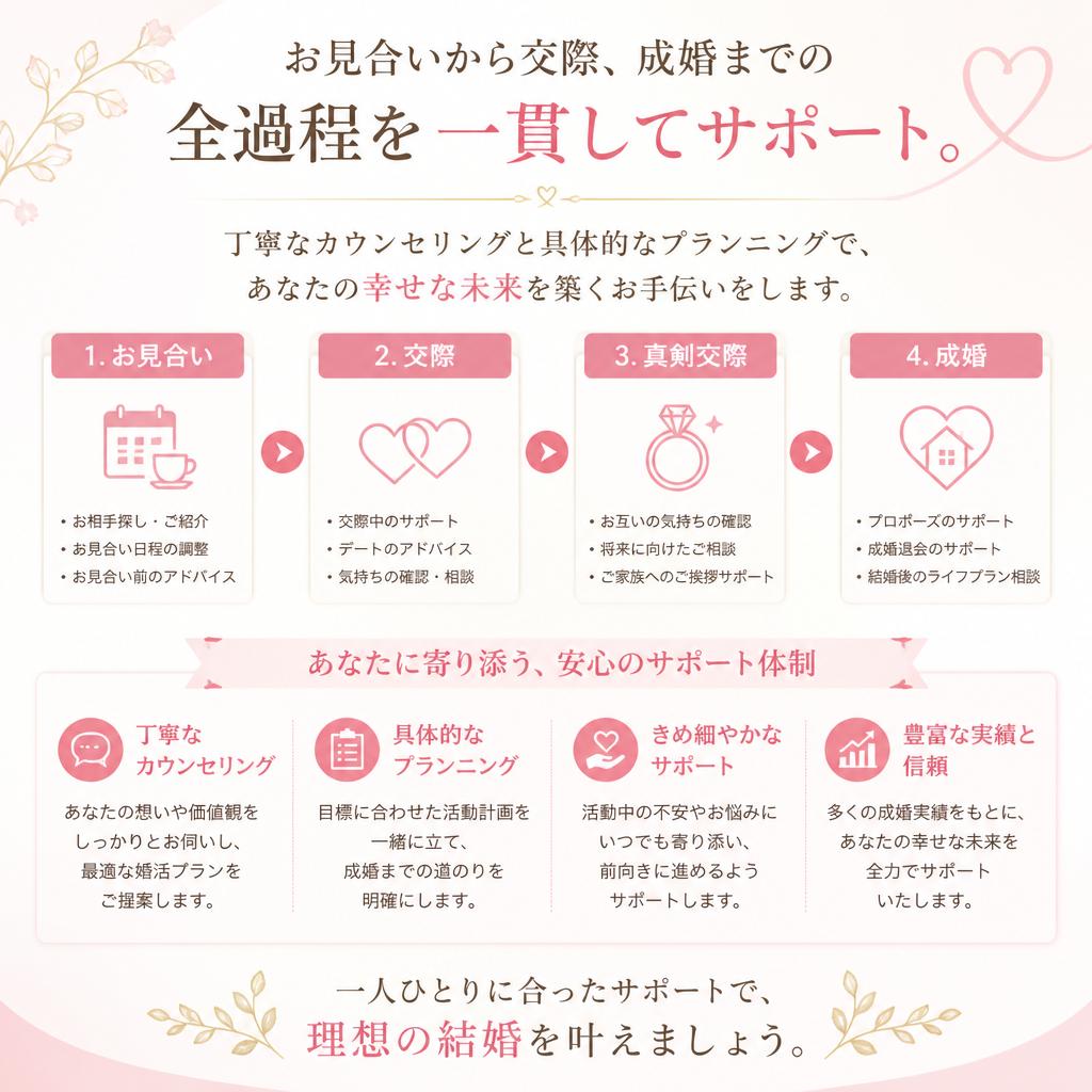 成婚までの道のり
