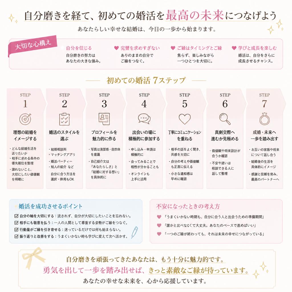 4. 初めての婚活アプローチ方法