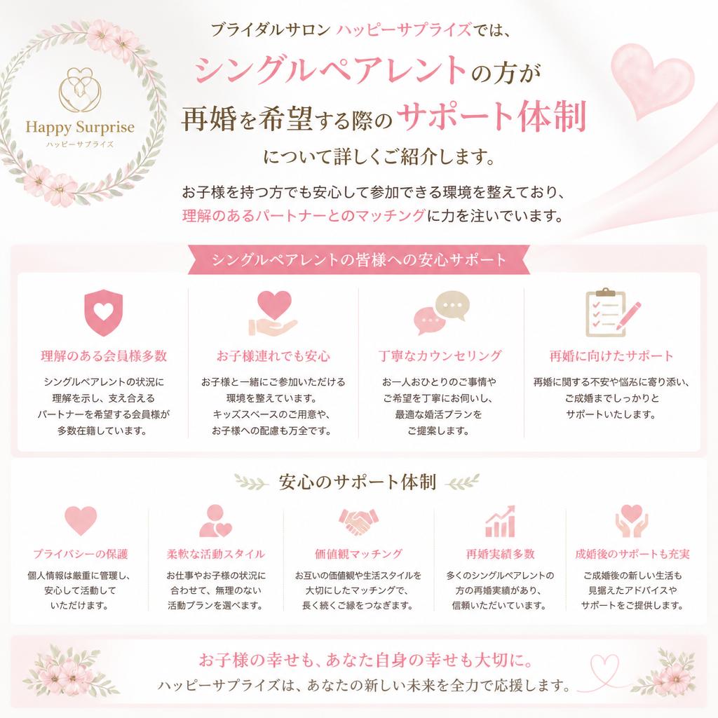 シングルペアレントへの理解とサポート