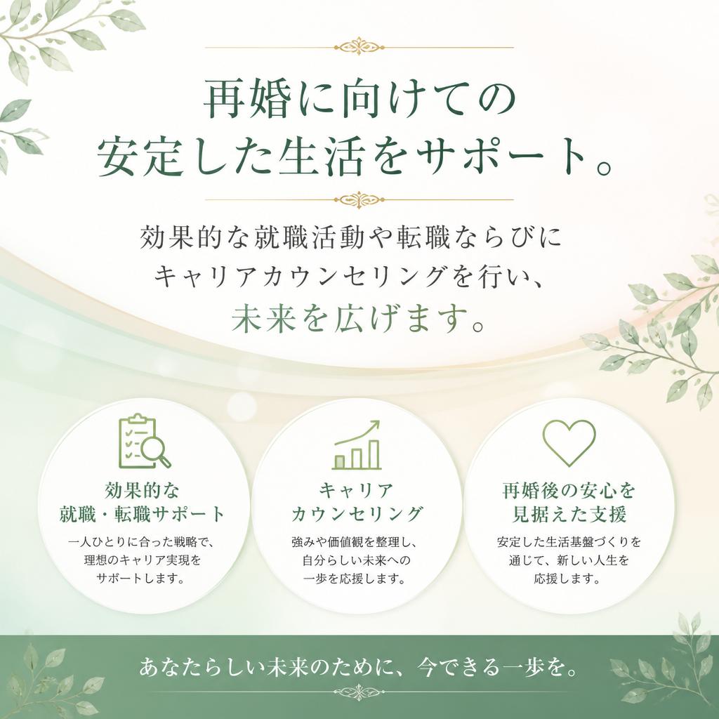 就職支援で未来をつかむ