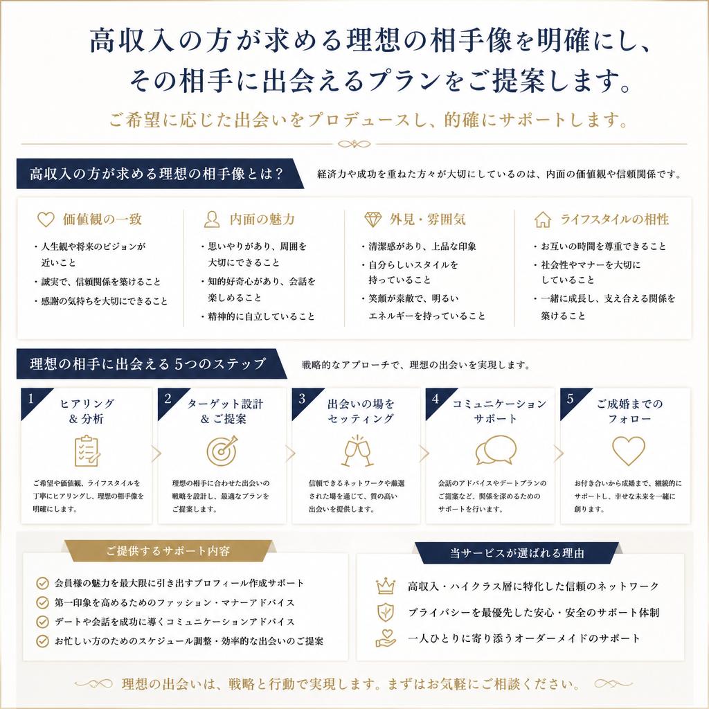 理想の相手との出会いを実現する具体的なプラン