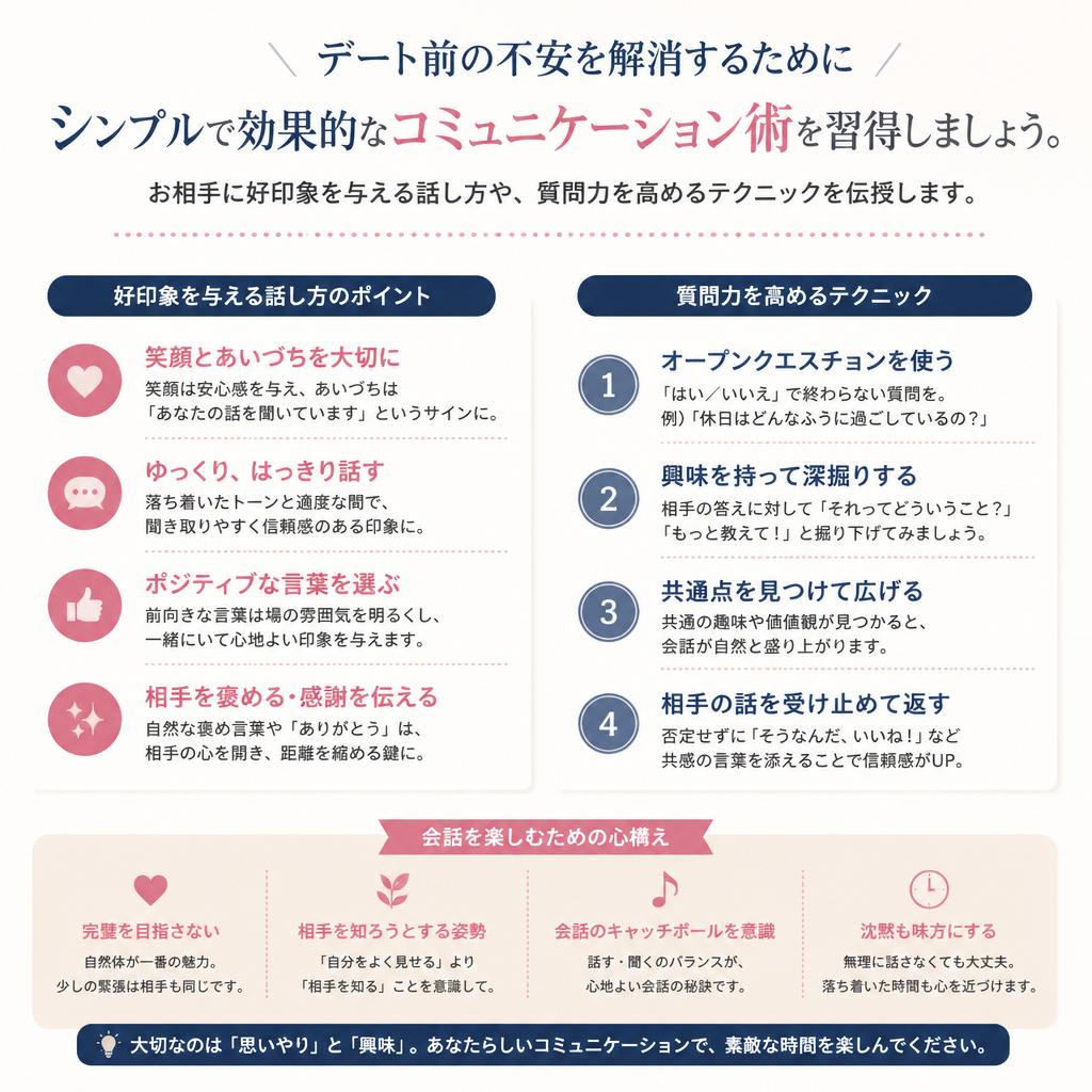 会話のコツを学ぶ