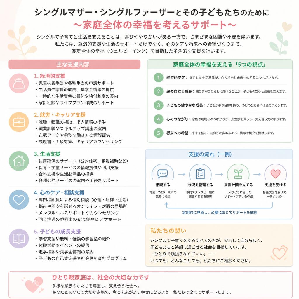 家庭を支えるサポート