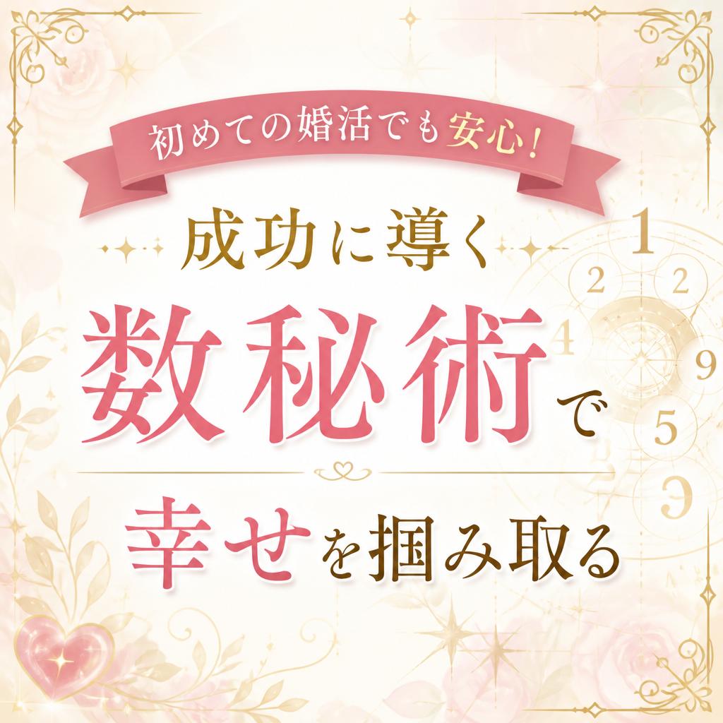 初めての婚活でも安心！成功に導く数秘術で幸せを掴み取る