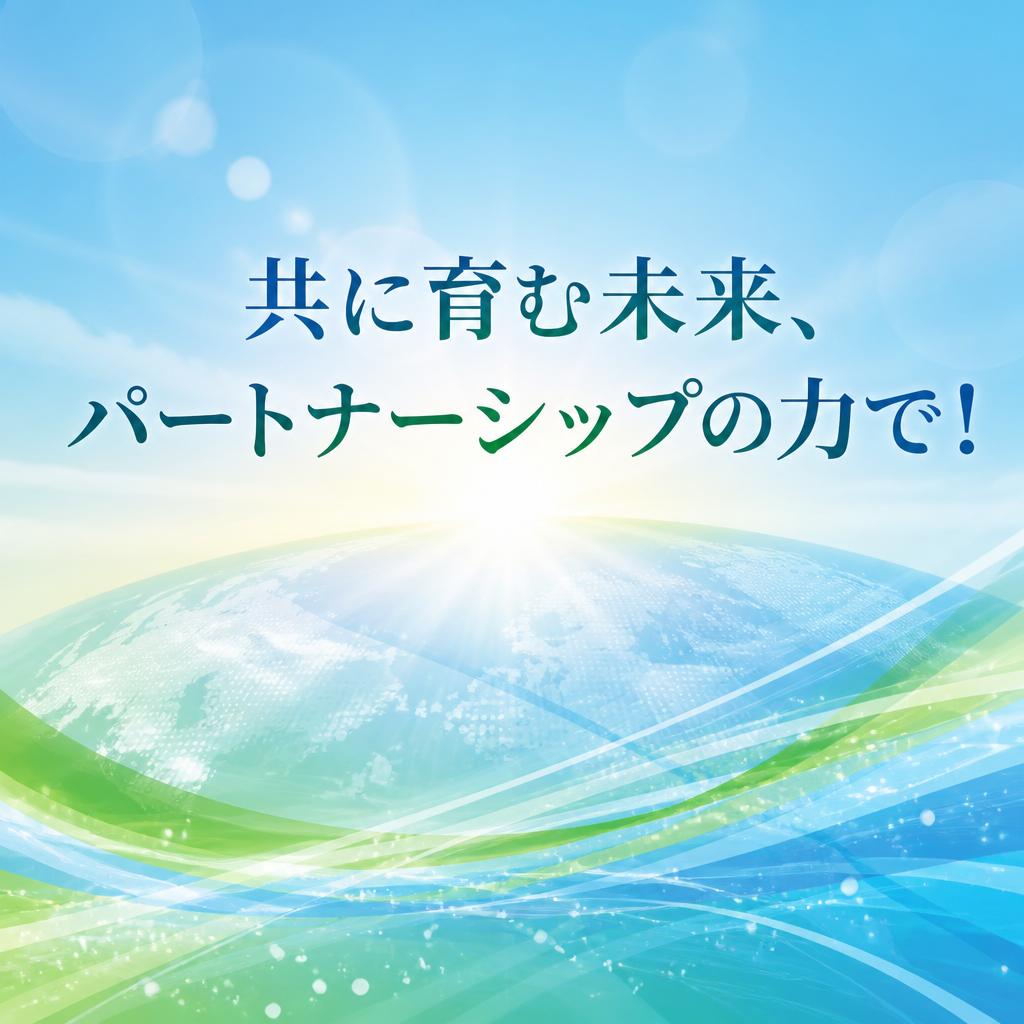 共に育む未来、パートナーシップの力で！