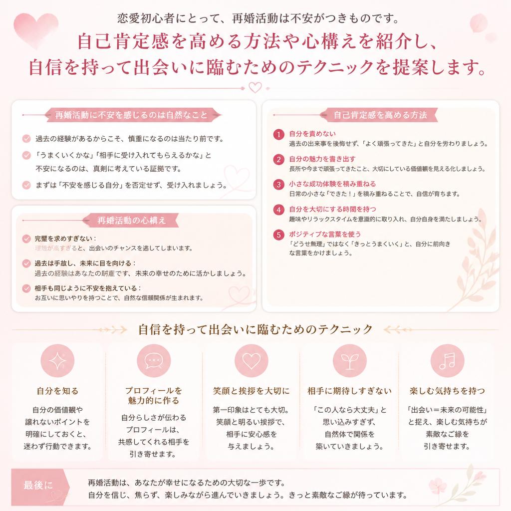 心の準備と自信の持ち方