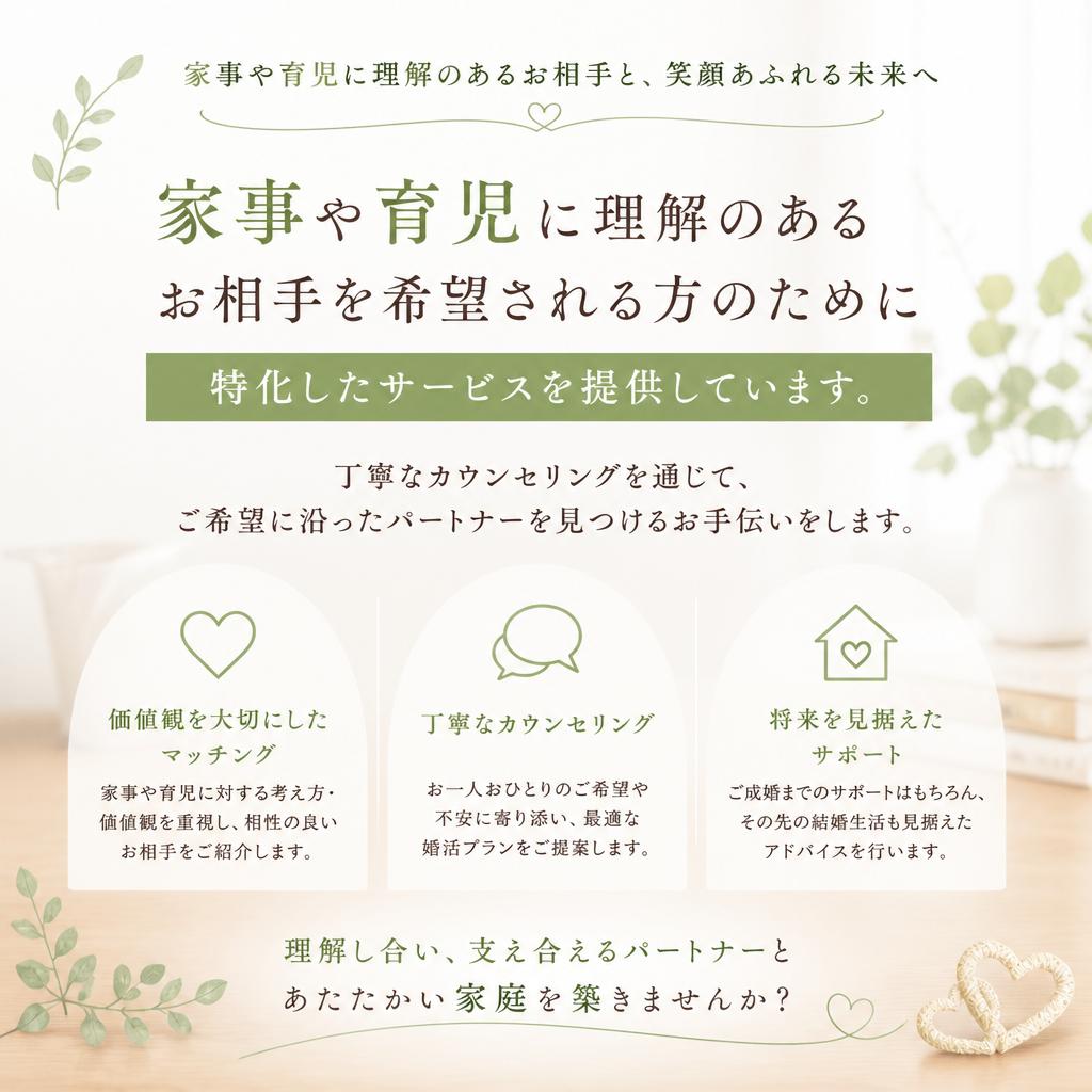 当サロンの婚活サポート